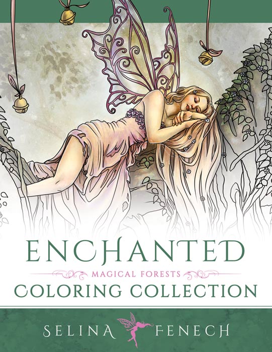 Enchanted - Magical Forests Coloring Collection (Paperback)