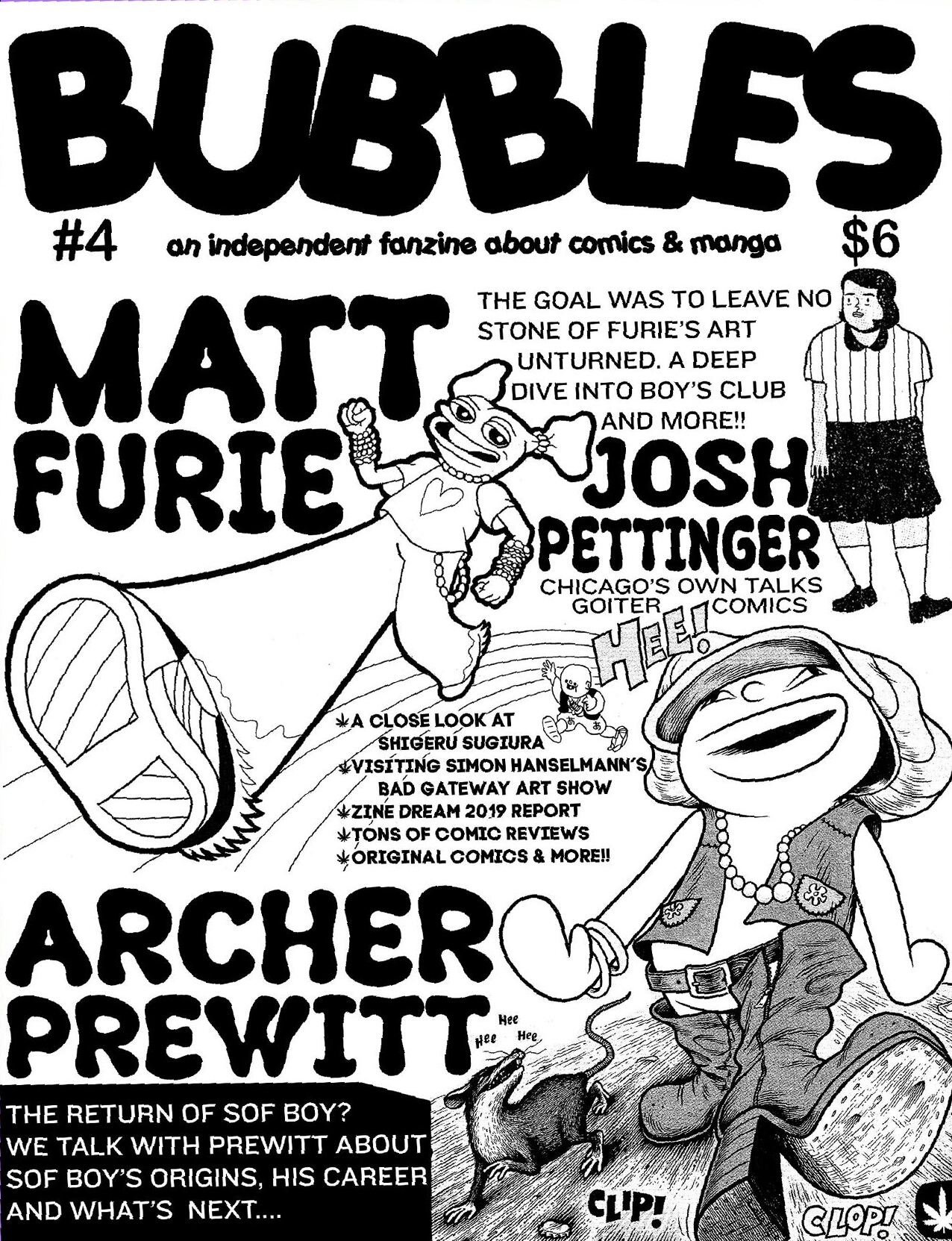 Bubbles - An independent fanzine about comics & manga - Issue #4