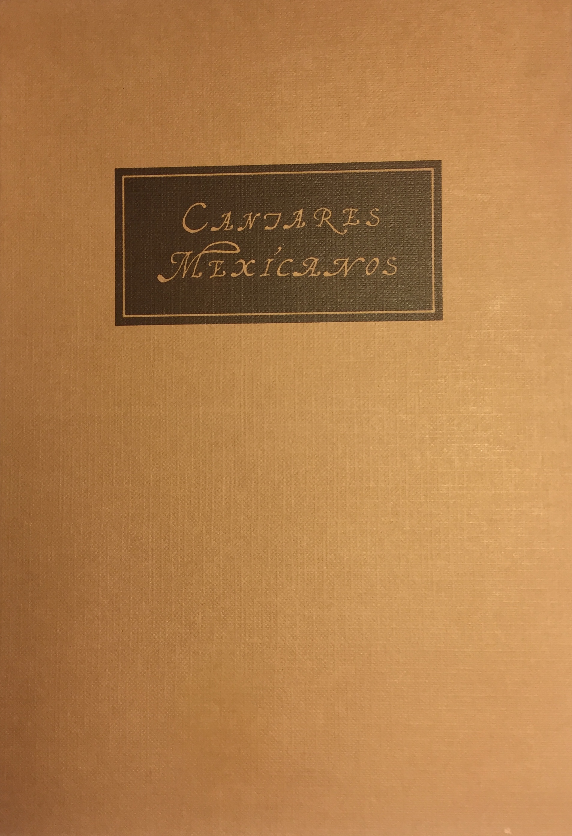 Cantares Mexicanos, edición fascimilar (Hardcover)