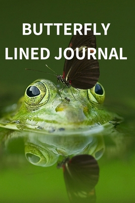 Butterfly Lined Journal: Cool Colourful Lined Journal, 120 Pages, 6 x 9, Blank Butterfly Journal To Write In