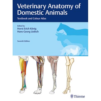 Veterinary Anatomy Of Domestic Animals Textbook And Colour Atlas By Horst Erich Konig