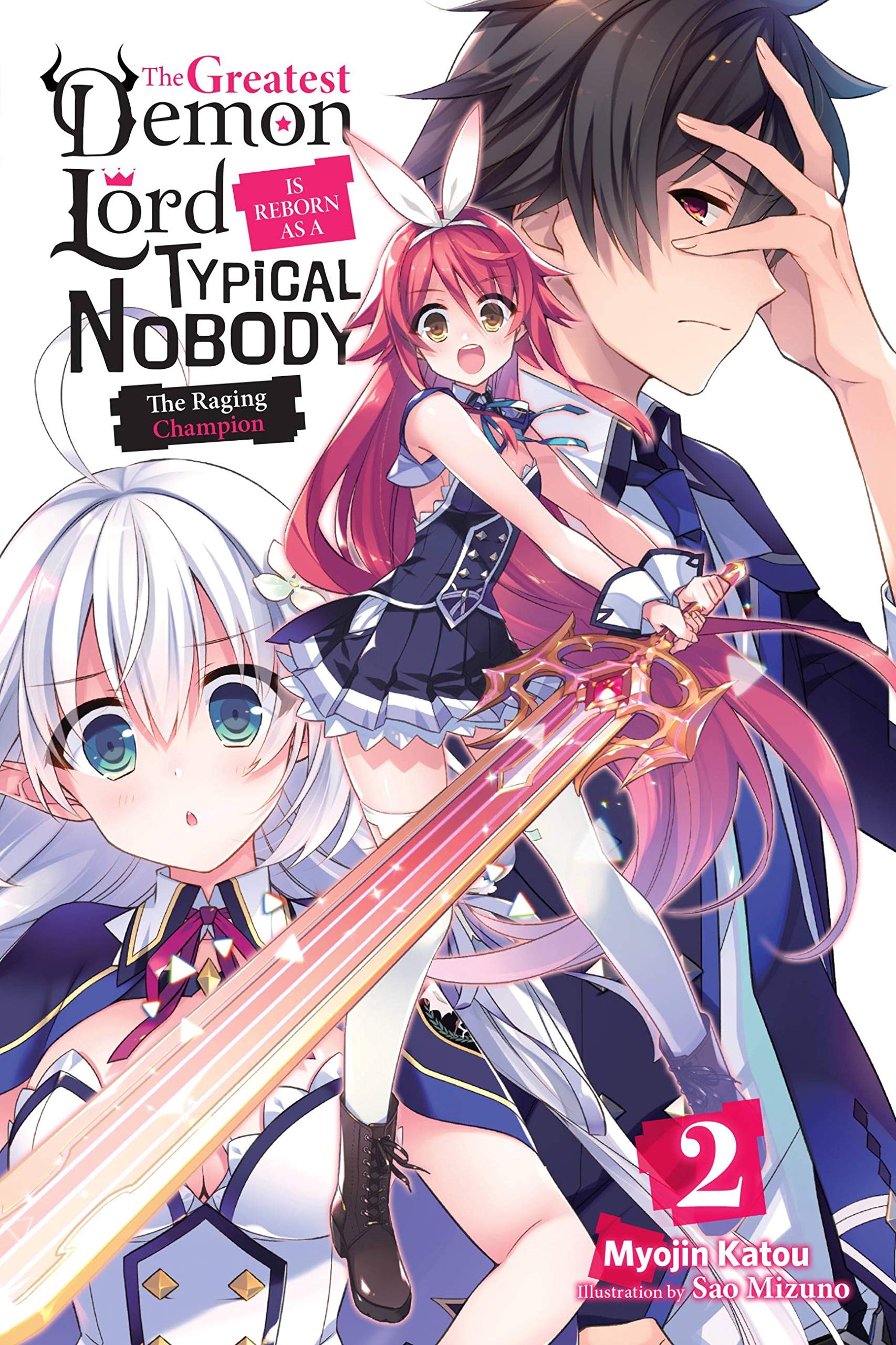 The Greatest Demon Lord Is Reborn as a Typical Nobody (Light Novel), Vol. 2: The Raging Champion