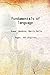 Fundamentals of language 1956 [Hardcover]