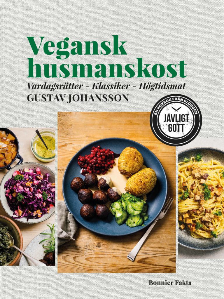 Vegansk husmanskost : vardagsrätter, klassiker, högtidsmat (Hardcover)