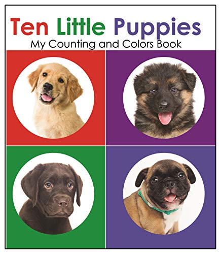 Ten Little Puppies (Board Book)