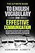 The Ultimate Guide To English Vocabulary And Effective Commun... by Jason Durham