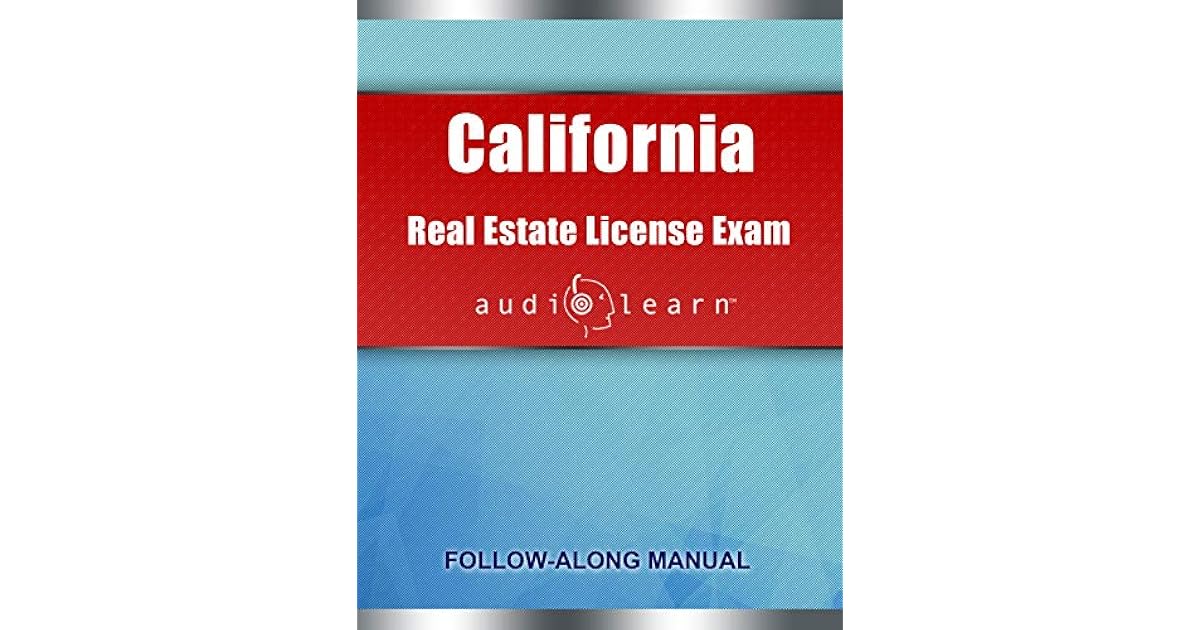 California Real Estate License Exam AudioLearn Complete Audio Review