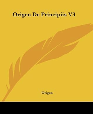 Origen De Principiis V3