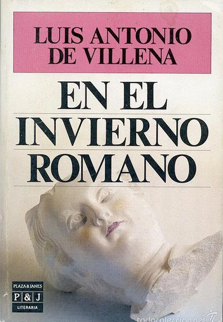 Portada de En el invierno romano, de Luis Antonio de Villena