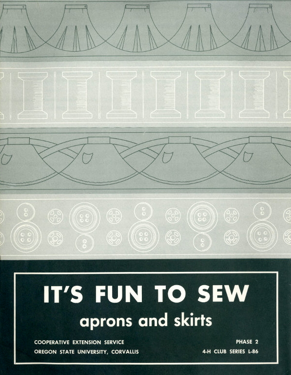 It's Fun to Sew Aprons and Skirts (4-H Club Series)