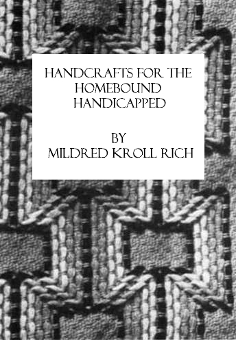 Handcrafts for the Homebound Handicapped (Paperback)