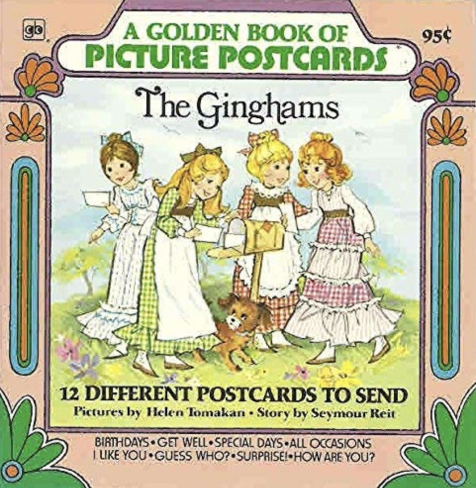 The Ginghams: A Surprise for Sarah (A Golden Book of Picture Postcards)