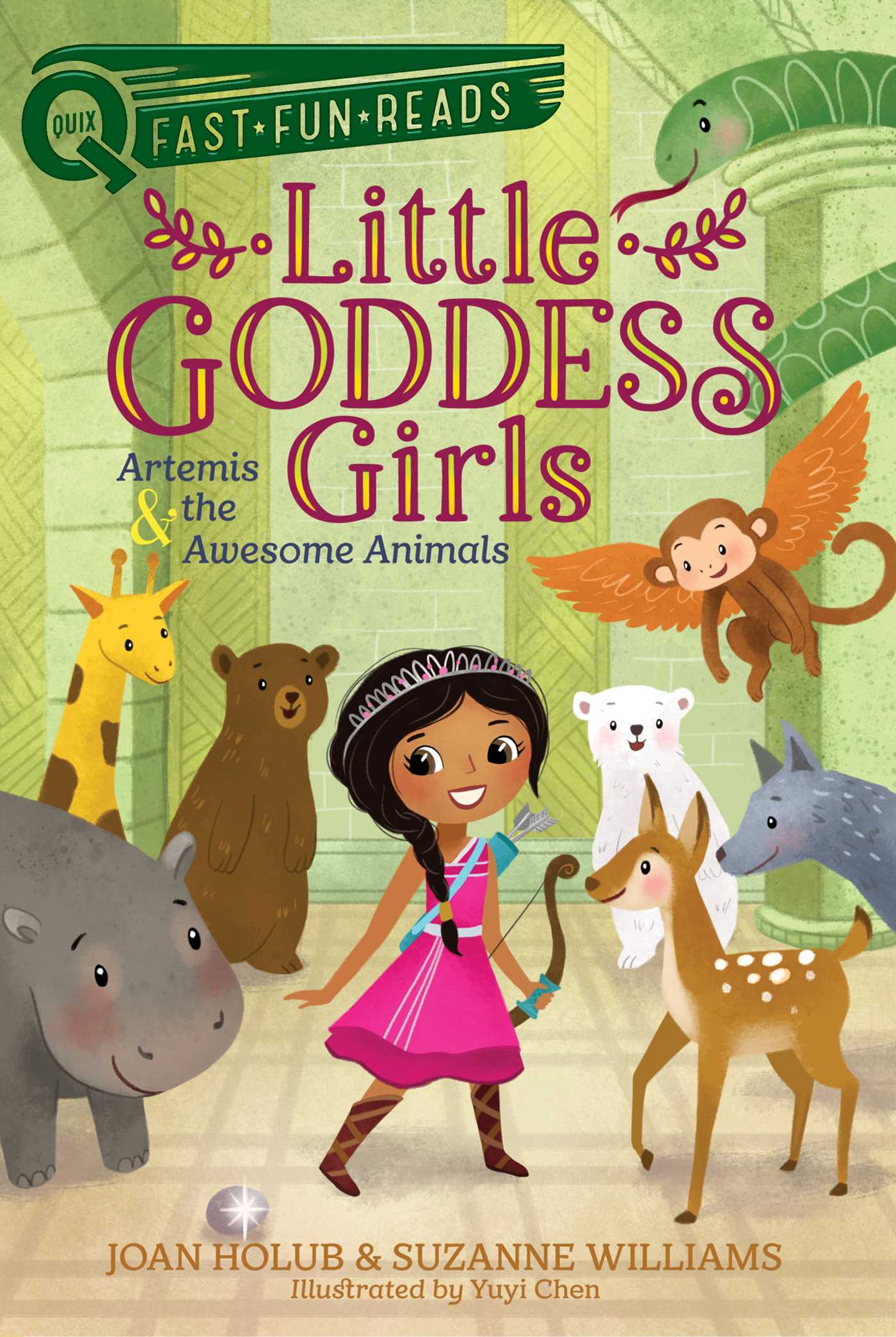 Artemis & the Awesome Animals (Little Goddess Girls, #4)