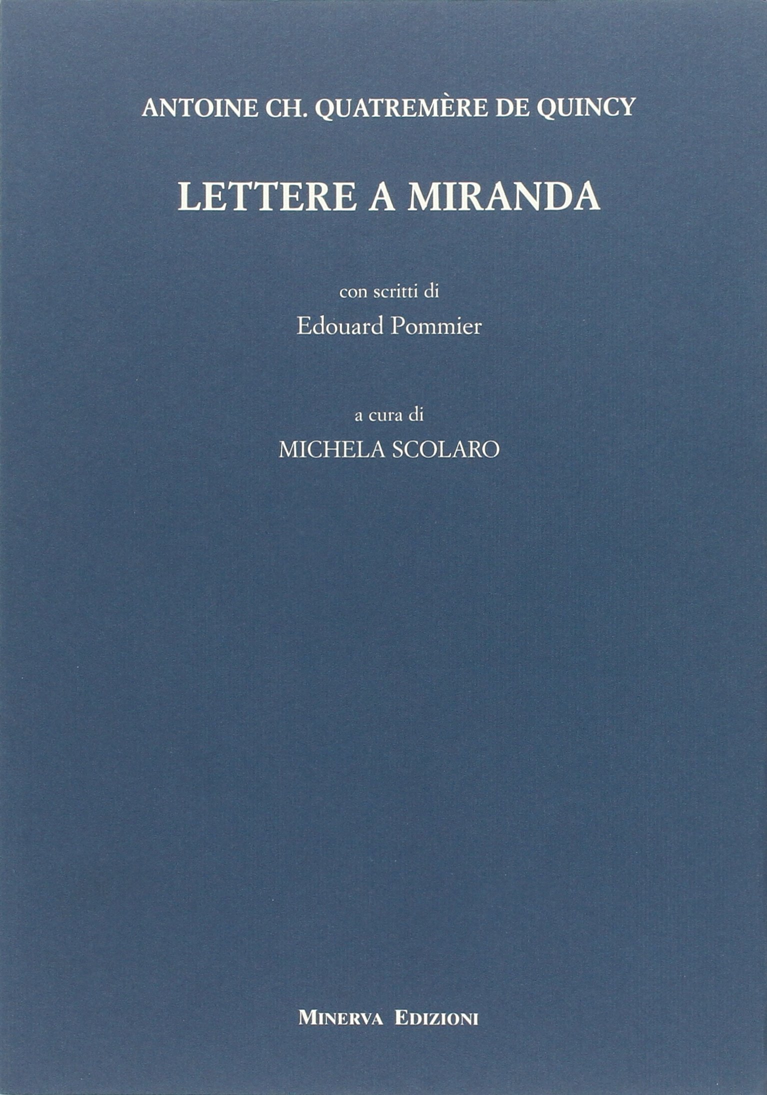 Lettere a Miranda (Paperback)