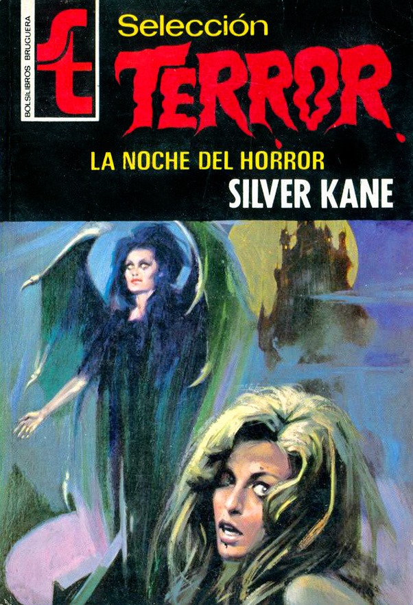 Portada de La noche del horror, de Silver Kane