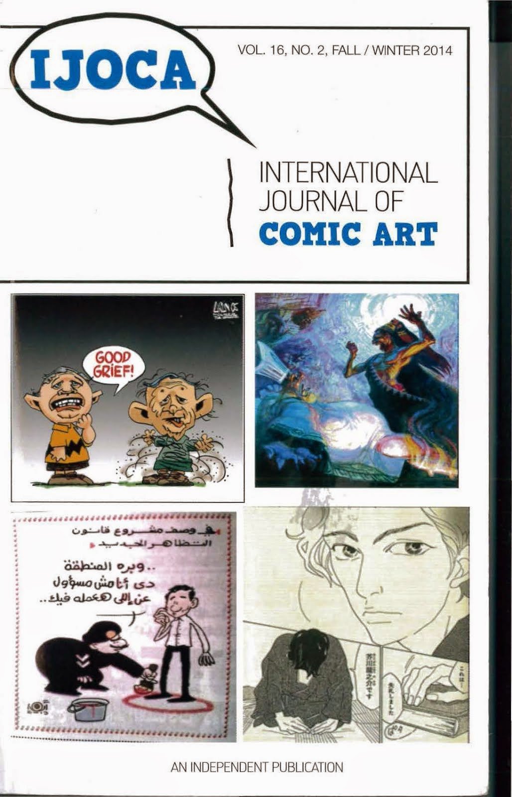 IJOCA - International Journal of Comic Art, Comic Empires - Cartoons, Caricature, and Imperialism: A Symposium (Vol. 16, No.2, Fall/Winter 2014)