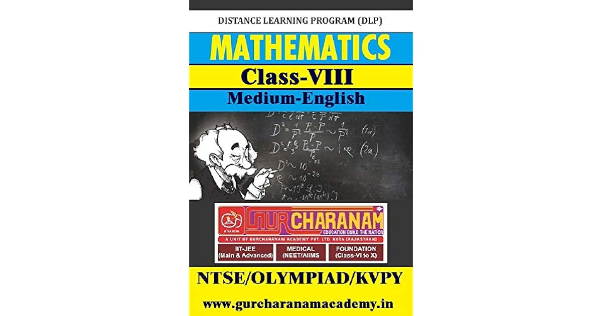 Mathematics Class8th for NTSE/OLYMPIAD MediumEnglish Class8th for