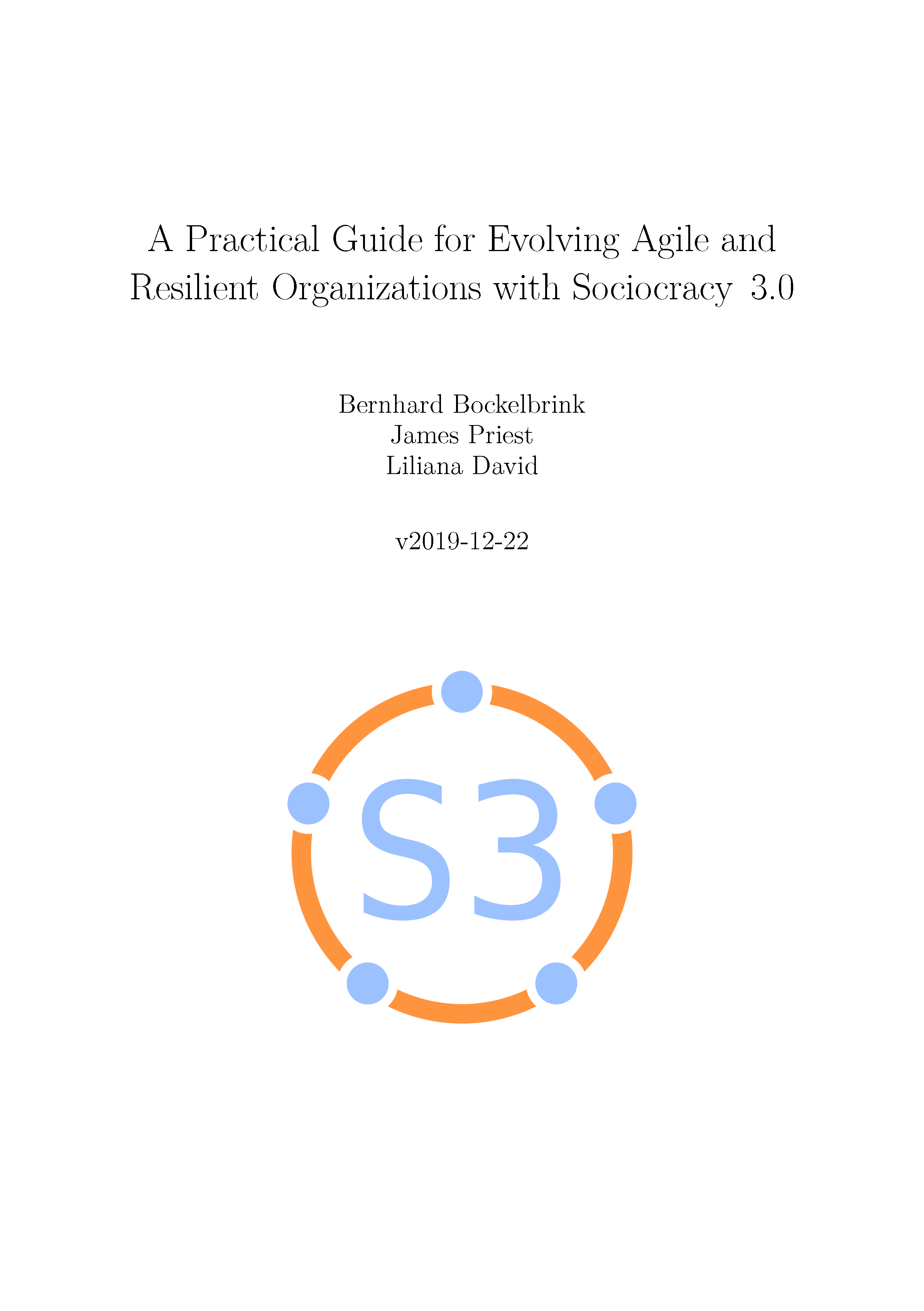 Sociocracy 3.0 - A Practical Guide (ebook)