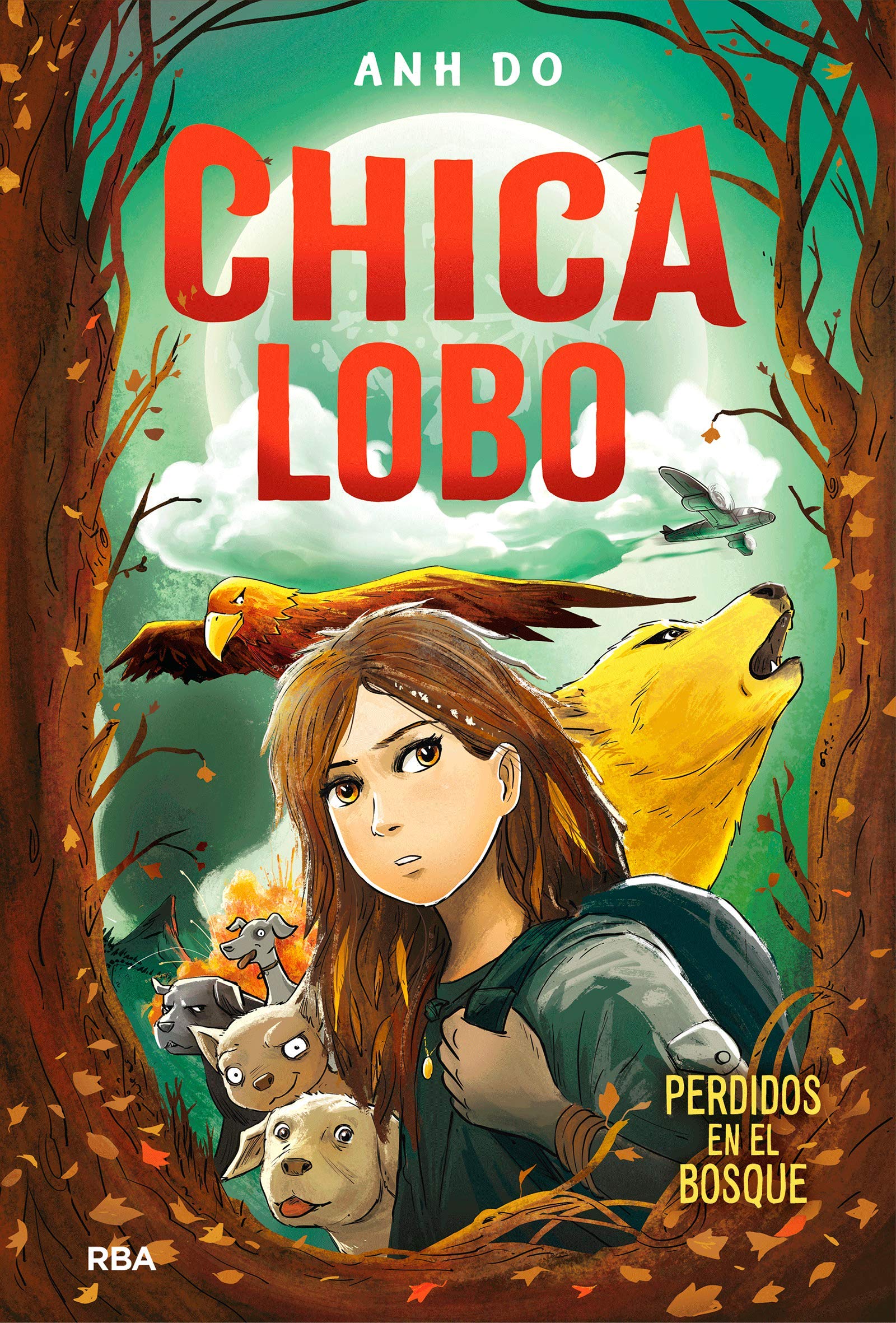 Portada de Chica lobo: Perdidos en el bosque, de Anh Do