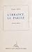 L'errance, la parole by Jean Levy