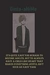 Notebook ginta - anime It’s quite easy for humans to become adults, but to always have a child-like heart that makes everything joyful isn’t such an ... for all gendres , diary , journal , kids ,