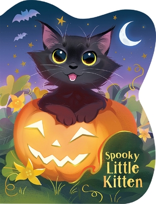 Spooky Little Kitten Halloween Cat-Shaped Board Book (Board Book)