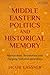 Middle Eastern Politics and Historical Memory by Jacob Lassner