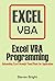 Excel VBA Programming: Automating Excel through Visual Basic for Application