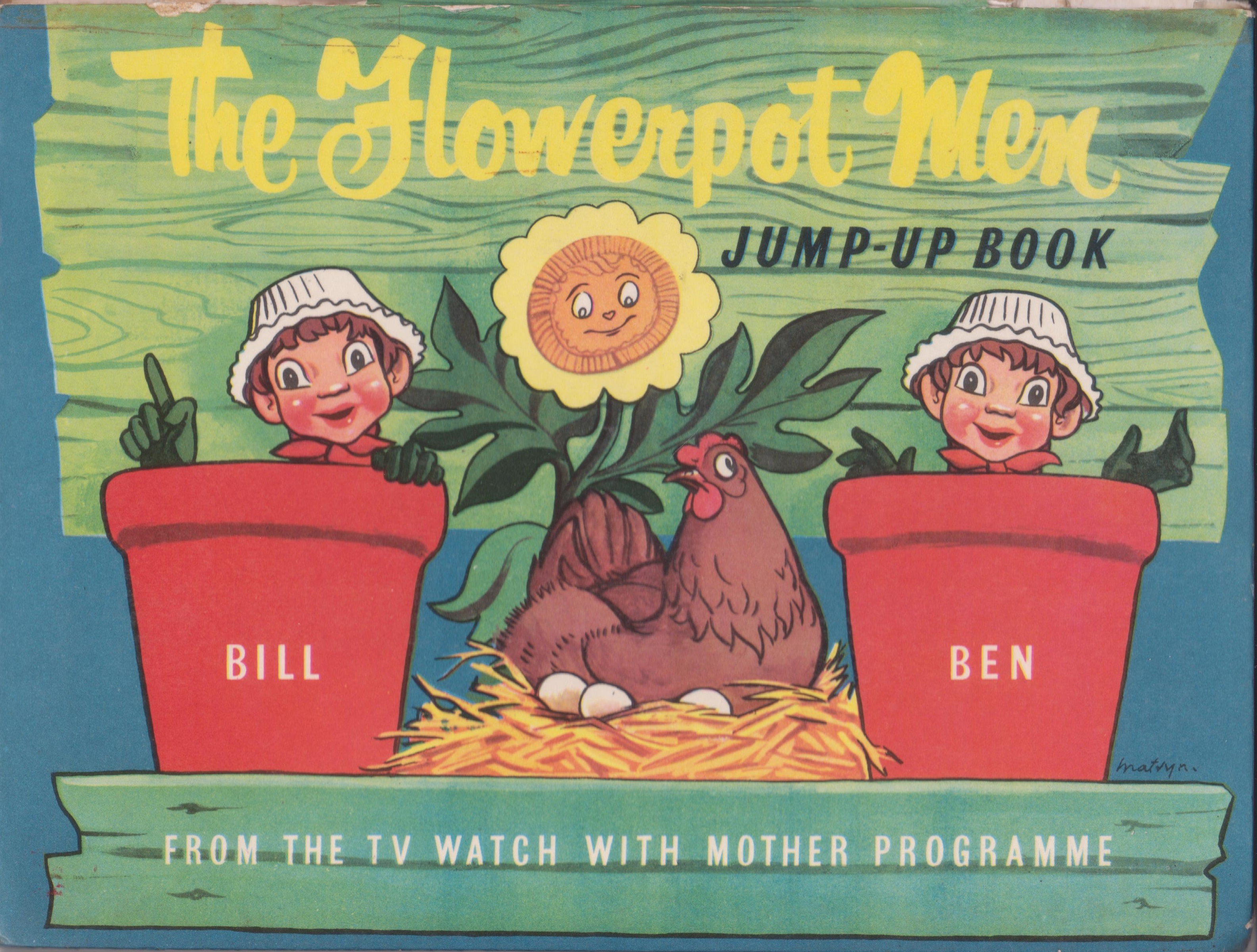 The Flowerpot Men Jump-Up Book (Board book)