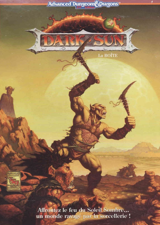 Dark Sun - La boîte (Advanced Dungeons & Dragons 2e édition)