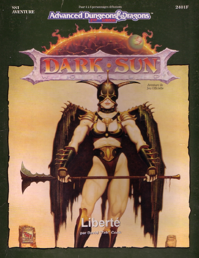 Dark Sun - Liberté (Advanced Dungeons & Dragons 2e édition)