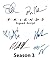 FRIENDS Singed Script Season 3