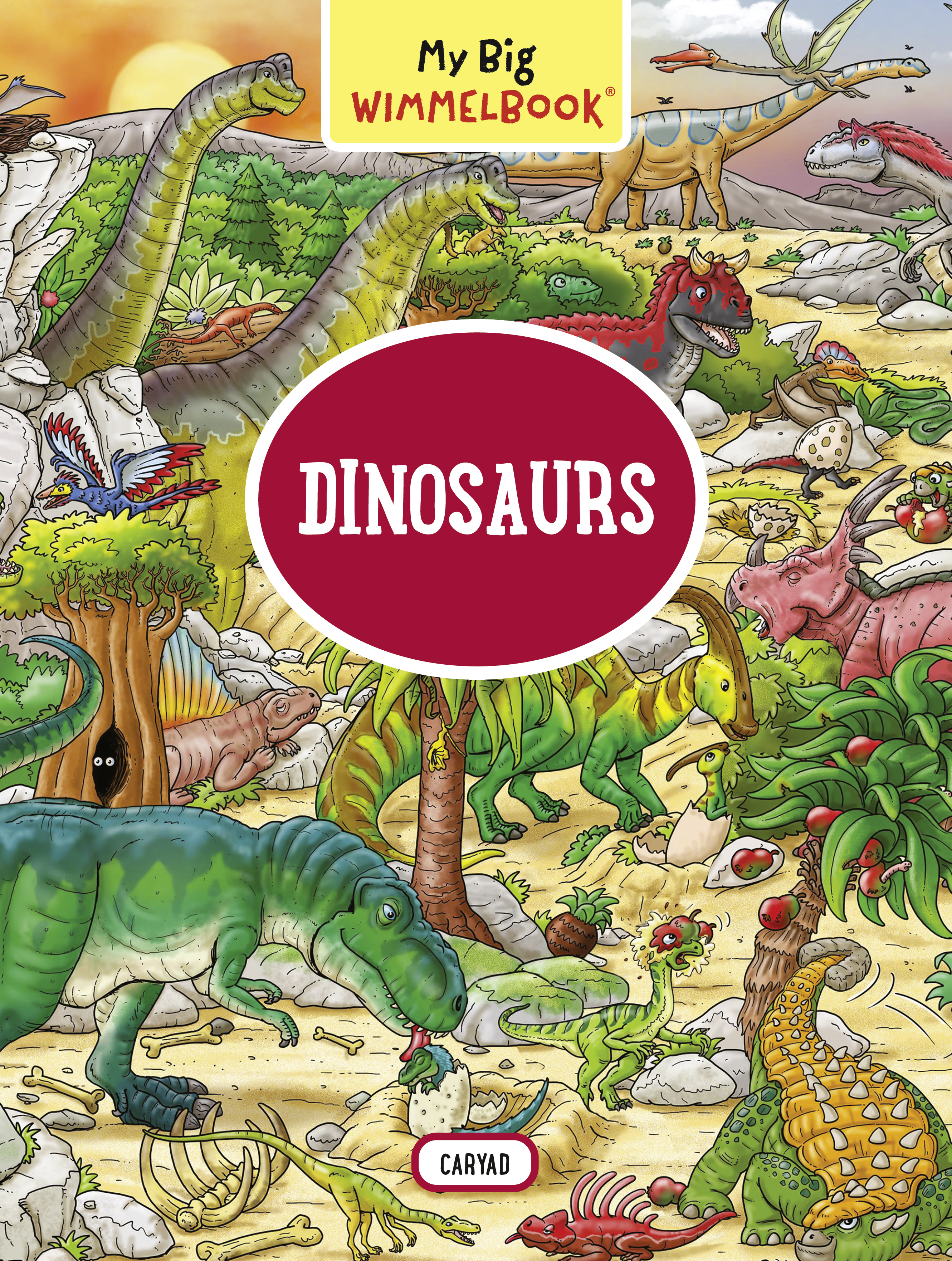 My Big Wimmelbook—Dinosaurs (Board Book)