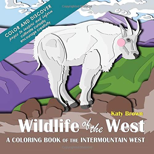 Wildlife of the West: A Coloring Book of the Intermountain West (Paperback)