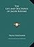 The Life and Doctrines of Jacob Boehme