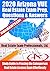 2020 Arizona VUE Real Estate Exam Prep Questions and Answers: Study Guide to Passing the Salesperson Real Estate License Exam Effortlessly