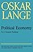 General Problems: Political Economy