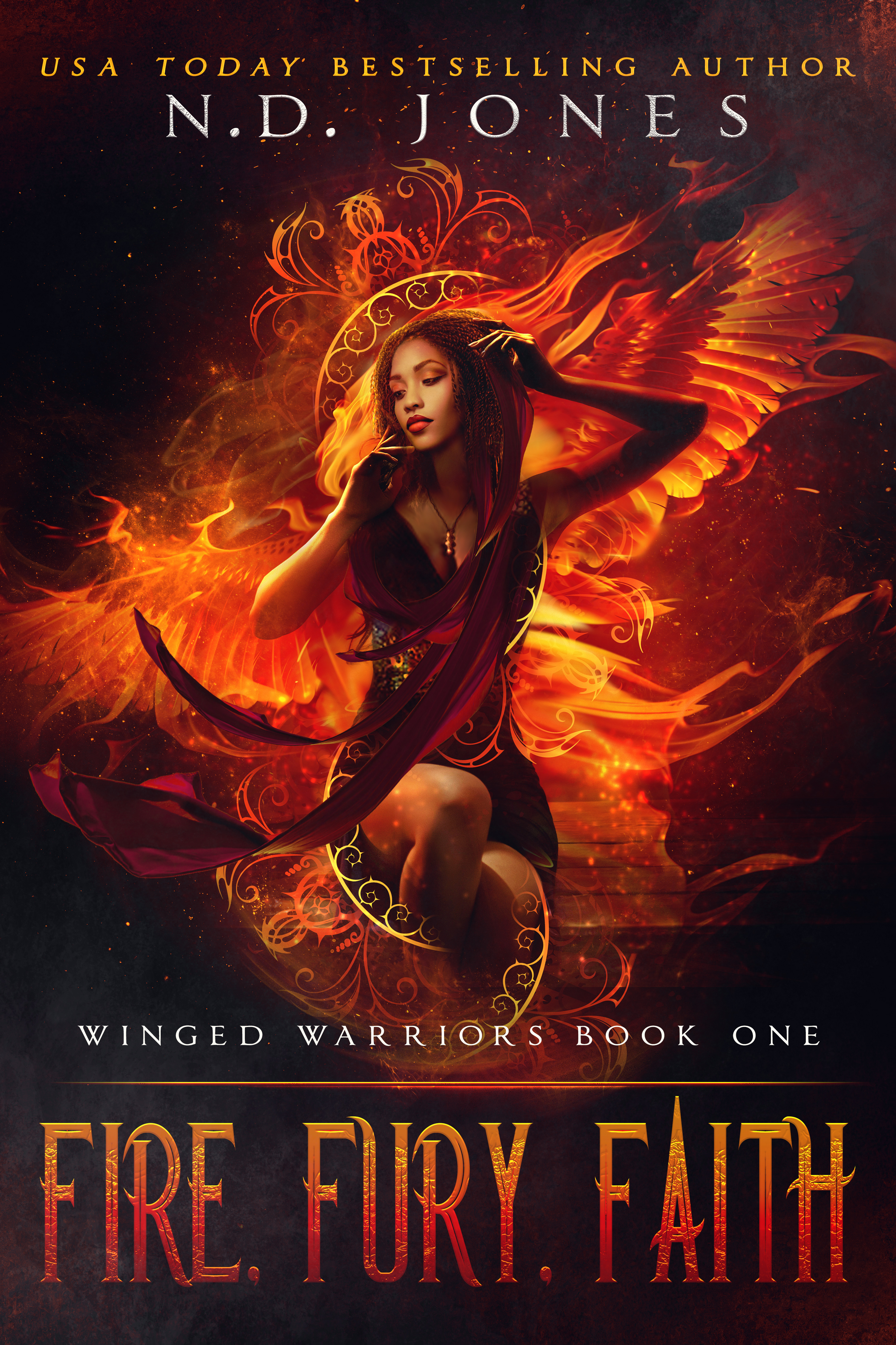 Fire, Fury, Faith (Winged Warriors, #1)