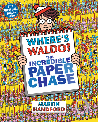 Where's Waldo? The Incredible Paper Chase: (A Hidden Object Activity Book Including a Maze, Spot-the-Difference Challenge, and Search & Find Puzzles - a Perfect Gift & Travel Companion for All Ages)