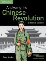 Analysing the Chinese revolution