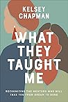 What They Taught Me by Kelsey Chapman