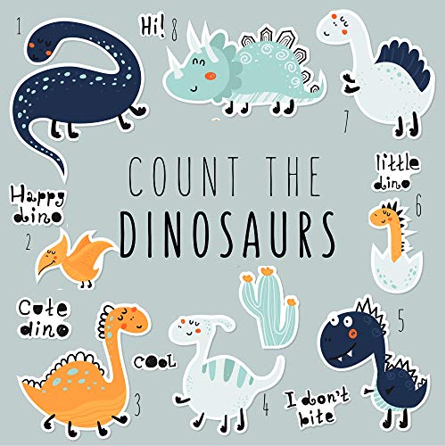 Count the Dinosaurs (Kindle Edition)