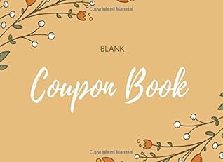 Blank Coupon Book: Fillable Booklet of DIY Ticket Style ...