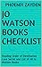 Jo Watson Books Checklist: Reading Order of Destination Love Series and List of All Jo Watson Books