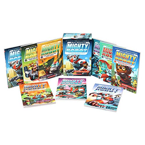 Ricky Ricotta's Mighty Robot Books 1 - 9 (Paperback)