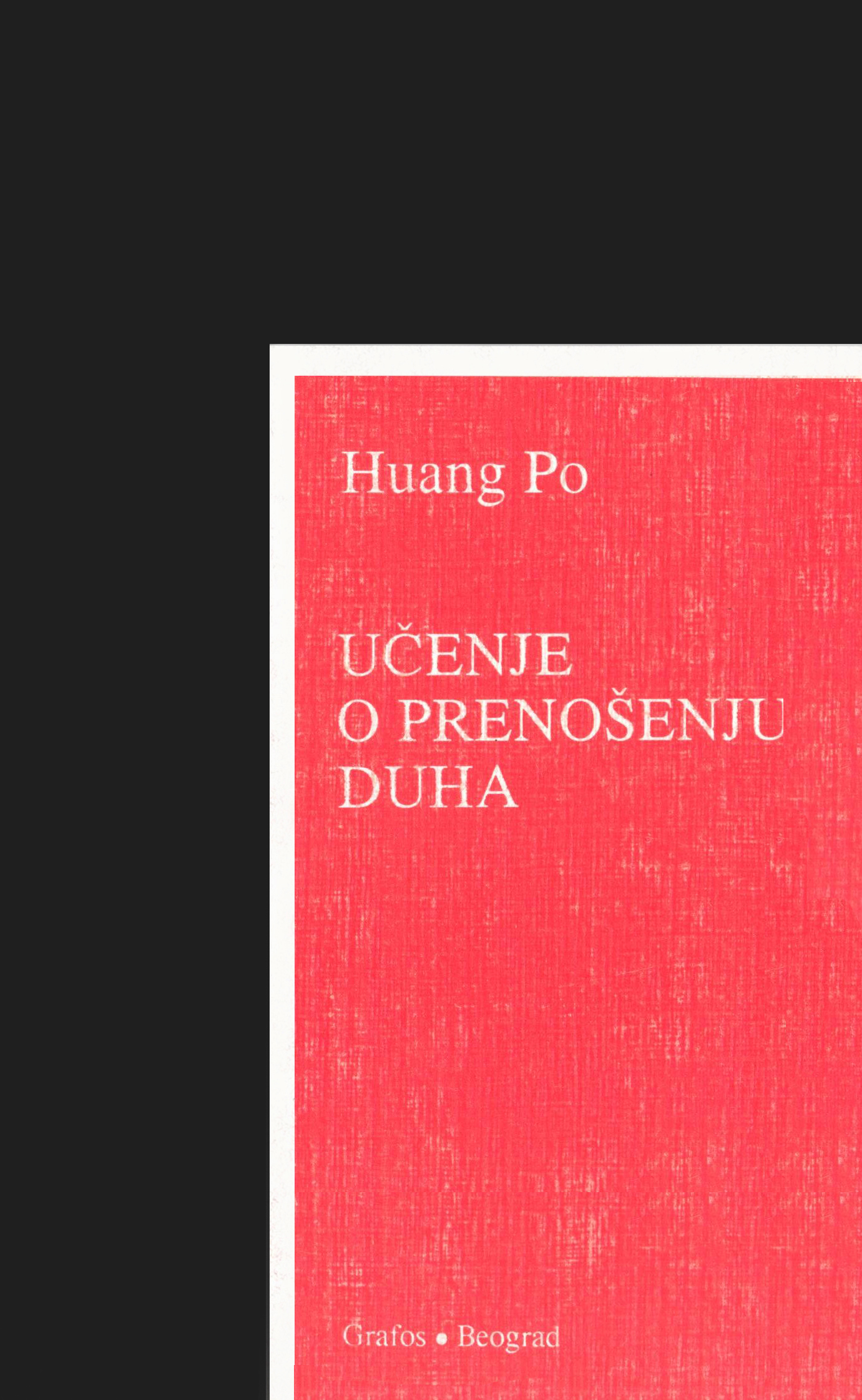 Učenje o prenošenju duha