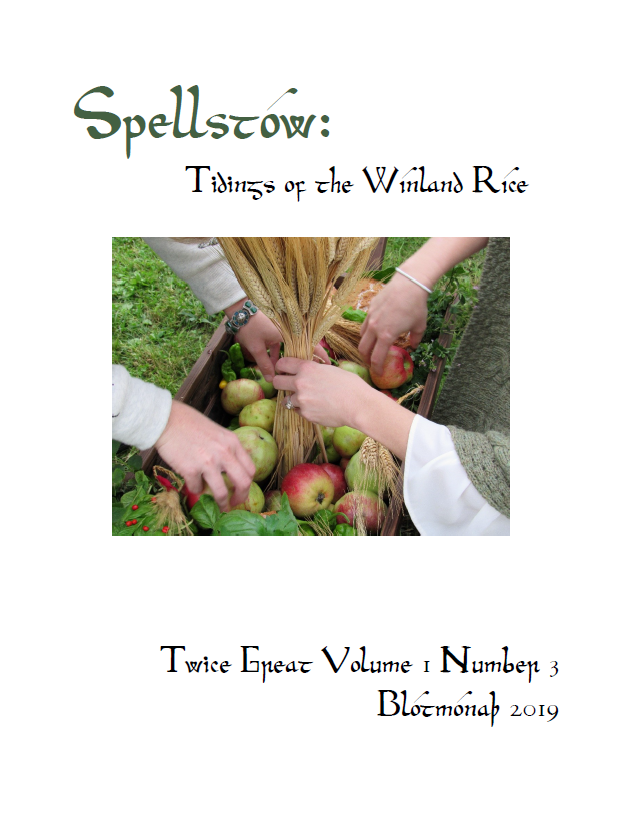 Spellstów Vol 1 No 3 Blótmónaþ 2019