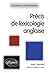 Précis De Lexicologie Anglaise