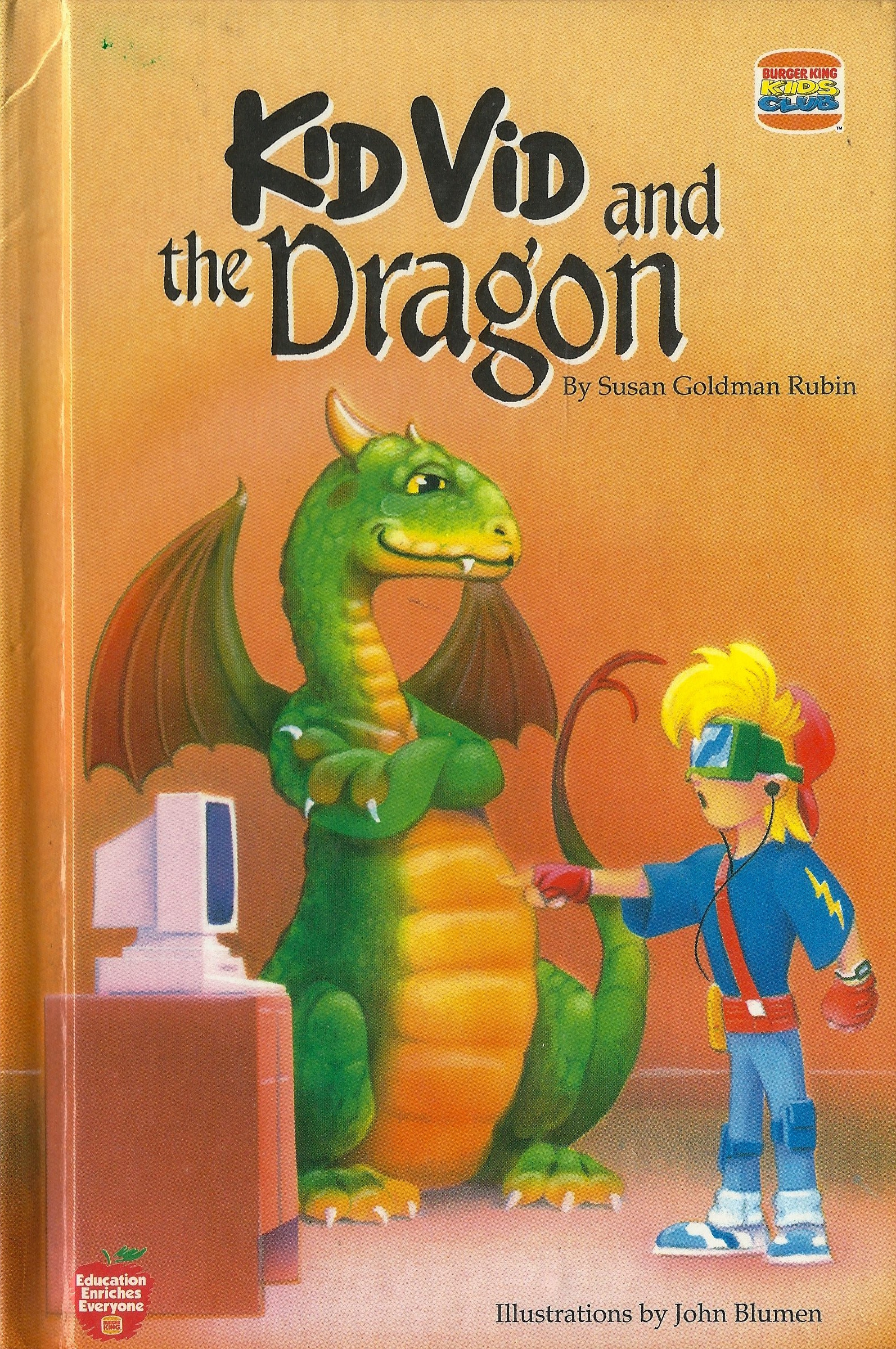 Kid Vid and the Dragon (Hardcover)