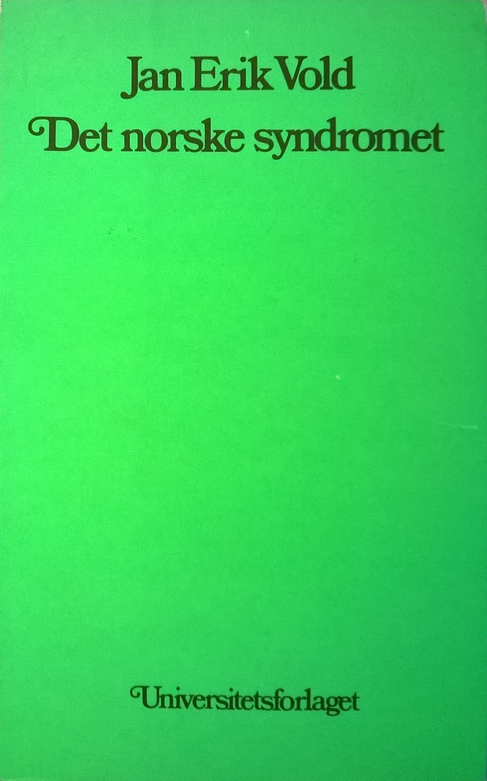 Det norske syndromet (Paperback)